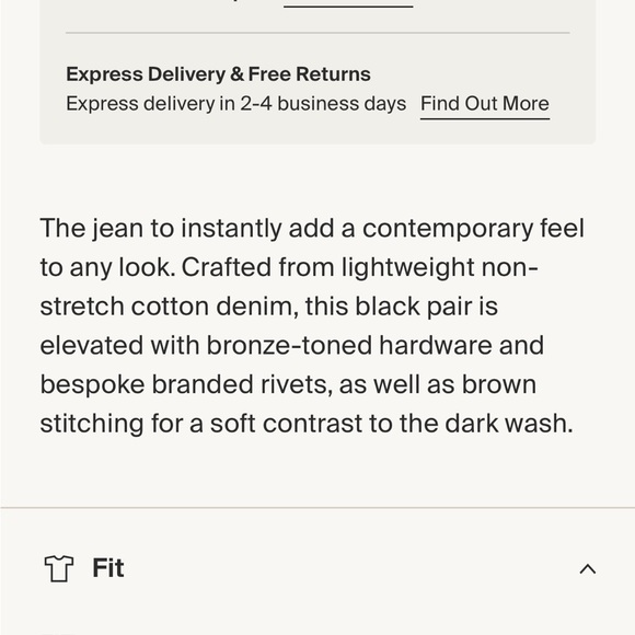 ME+EM Charcoal Flare Jeans - Picture 5 of 7